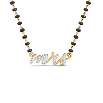 MRS Diamond Mangalsutra