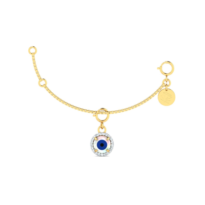 Round Evil Eye Watch Charm