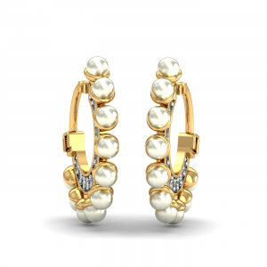 Dream Pearl Hoops