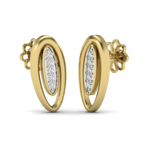 The Oval Stud Earrings