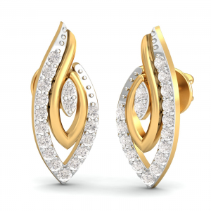 Lovely Embrace Stud Earrings