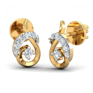 Cherished Diamonds Stud Earrings