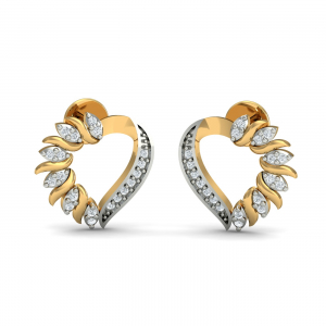 Loving Heart Stud Earrings