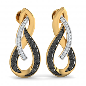 Précis Black Diamond Earrings