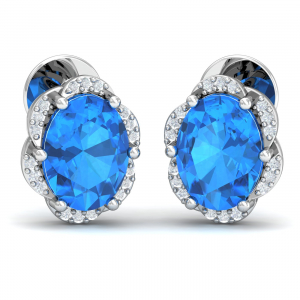 Calm Topaz Earrings
