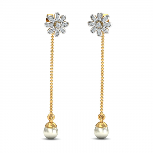 Embellir Pearl Jacket Earrings