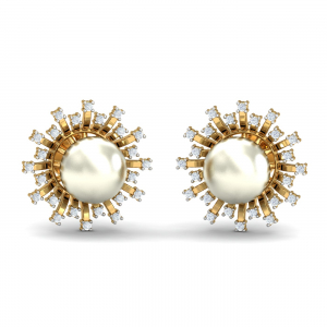 Etoile Pearl Stud Earrings
