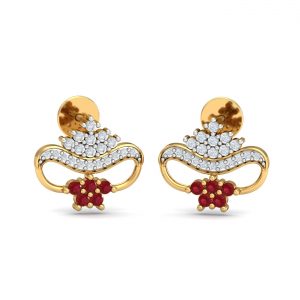 Kanya Ruby Earrings