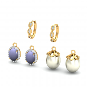 Anouk Changeable Hoop Earrings