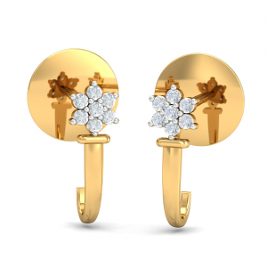 Aara J-Hoop Earrings