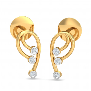 Glittery Trio Earrings