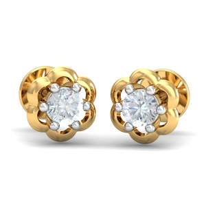 Majestic Solitaire Earrings