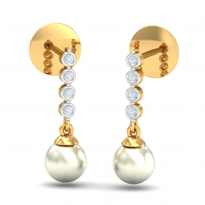 String of Grace Drop Earrings
