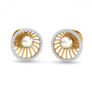 Royal Chakra Filigree Earrings