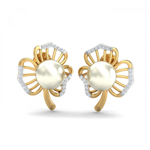 Ariya Flower Stud Earrings