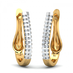 Mirabel Studded Hoop Earrings
