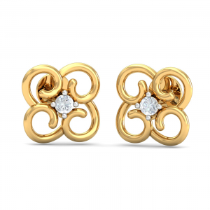 Zoie Curvy Stud Earrings