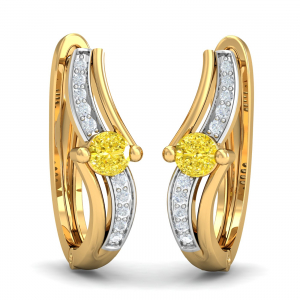 Claudia Sapphire Hoops