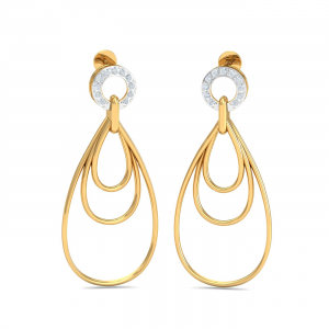Valdis Wire Dangle Earrings