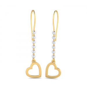 Ece Heart Hook Earrings