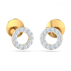 Leeba Halo Stud Earrings