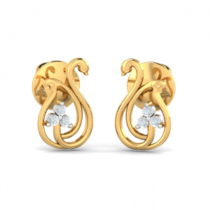 Kofi Swan Stud Earrings