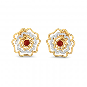 Maisha Coral Earrings