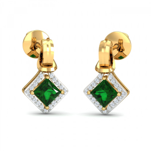 Jayden Garnet Earrings