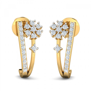 Lucia J-Hoop Earrings