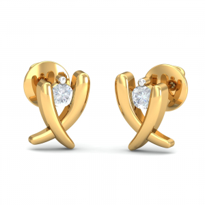 Lolita Solitaire Stud Earrings