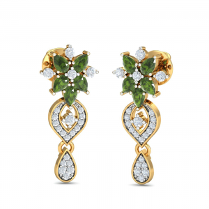 Ayana Peridot Drop Earrings