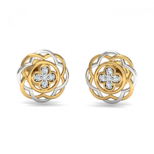 Ciliq Round Stud Earrings