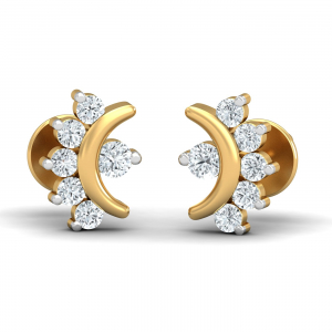 Chandrabindu Stud Earrings