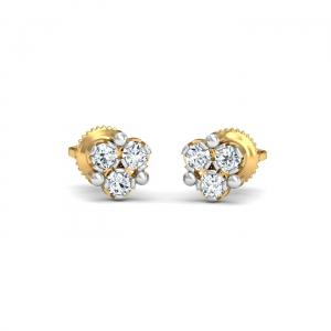 Ailani 3-Diamond Earrings