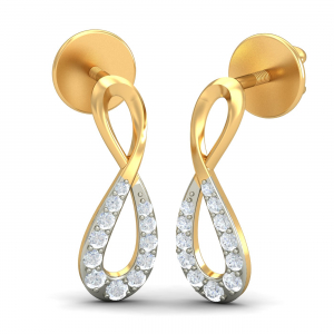 Croisé Precious Stud Earrings