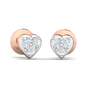 Bongani Heart Studs