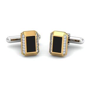 Black Octagon Cufflinks
