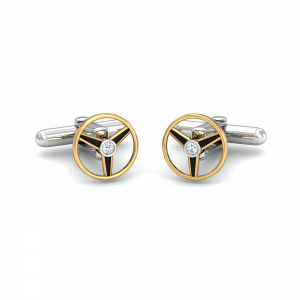 Round Star Cufflinks