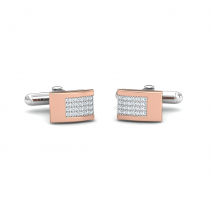 William Rose Gold Cufflinks