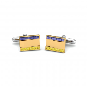 Logan Sapphire Cufflinks