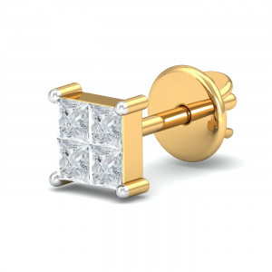 Laurentia Men's Solitaire Earring