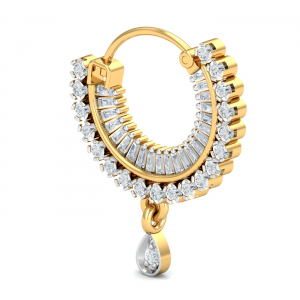 Traditional Diamond Nath