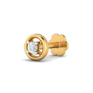Round 0.02 Carat Nose Stud
