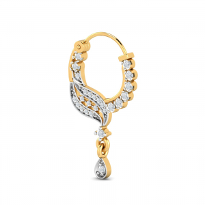 Lubsa Traditional Diamond Nath