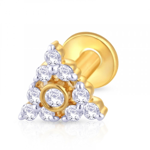 Pyramid 0.15 Carat Nose Stud