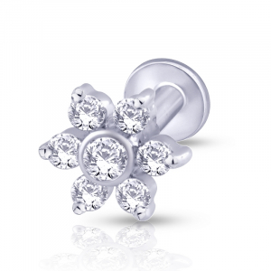 Bezel Love 0.11 Carat Nose Stud