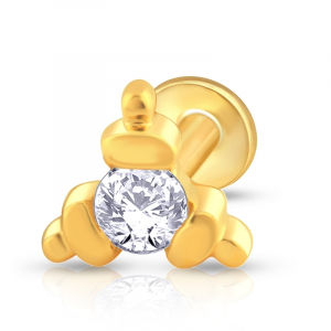 Triangular 0.11 Carat Nose Stud