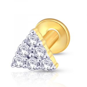 Trikon 0.07 Carat Nose Stud