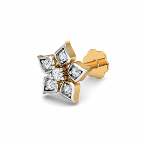 Zora Floral Nose Stud
