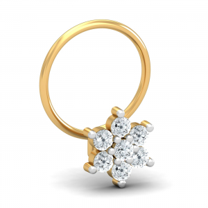 Phool 0.16 Carat Nose Pin